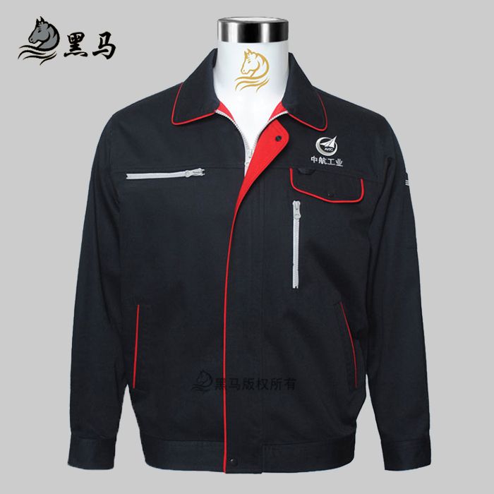 中航工業(yè)冬裝工作服款式細節(jié)圖